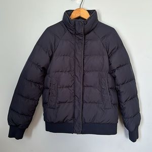 J. Crew Black Puffer Jacket
